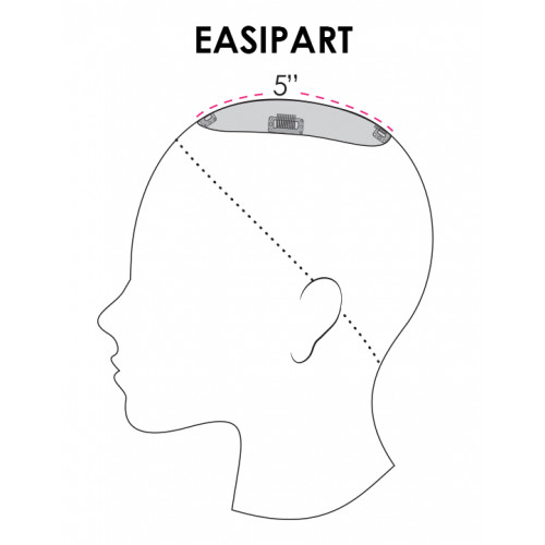 easiPart Human Hair 8" by Jon Renau